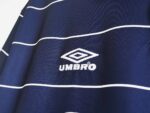 Camiseta retro Manchester United 1999/00 segunda equipación azul marino — foto 9