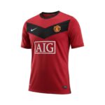 Camiseta retro del Manchester United de la temporada 2009/2010, primera equipación. — vista frontal en maniquí