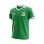 Camiseta retro de fútbol de México de la temporada 1986, primera equipación. — vista frontal en maniquí