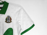 Camiseta retro de la selección de México, segunda equipación, temporada 1995, color blanco y verde. — foto 10