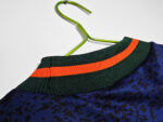 Camiseta retro Newcastle United 1997/98 segunda equipación azul y naranja — foto 4