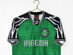 Camiseta retro Nigeria 1994/95 primera equipación — detalle