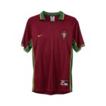 Camiseta retro Portugal 1998 primera equipación — vista frontal en maniquí