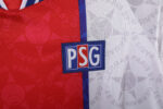 Camiseta retro PSG 1994/95 segunda equipación blanca y roja — foto 3