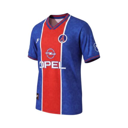 Camiseta retro PSG 1995-96 primera equipación — vista frontal en maniquí