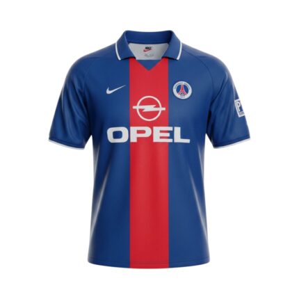 Camiseta PSG 2000/01 Primera Equipación — vista frontal en maniquí