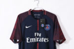 Camiseta retro PSG 2017/18 primera equipación azul marino — foto 5