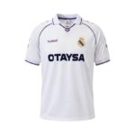 Camiseta retro Real Madrid 1990/92 primera equipación — vista frontal en maniquí
