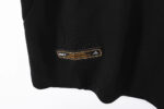 Camiseta retro Real Madrid 2001/02 segunda equipación negra y blanca — foto 7