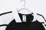 Camiseta retro Real Madrid 2001/02 segunda equipación negra y blanca — foto 10