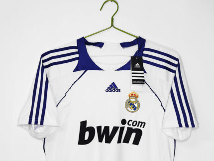 Camiseta retro Real Madrid 2007/08 Primera Equipación — foto 2