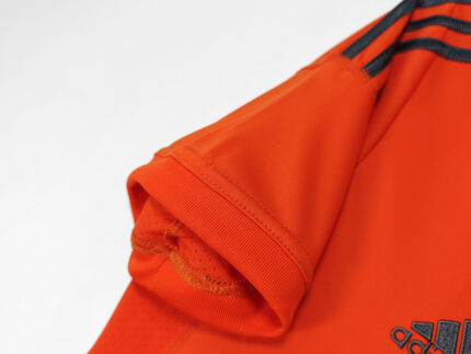 Camiseta retro Real Madrid 2013/14 tercera equipación naranja — foto 2