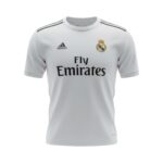 Camiseta retro Real Madrid 2014/15 Primera Equipación — vista frontal en maniquí
