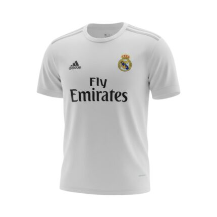 Camiseta retro Real Madrid 2015/16 primera equipación — vista frontal en maniquí