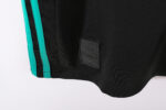 Camiseta retro Real Madrid 2017/18 segunda equipación negra y turquesa — foto 7