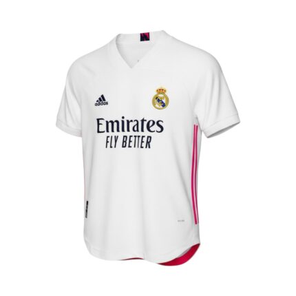 Camiseta Real Madrid 2020/21 Primera Equipación — vista frontal en maniquí