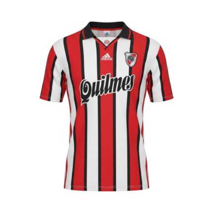 Camiseta retro River Plate 1999/00 Segunda Equipación — vista frontal en maniquí