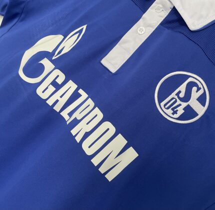 Camiseta retro Schalke 04 2010/11, primera equipación, azul y blanca. — foto 2