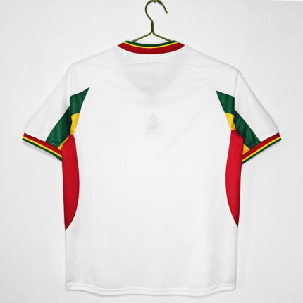 Camiseta retro de fútbol de la selección de Senegal, primera equipación de la temporada 2002. — foto 2