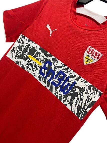 Camiseta de fútbol retro del Stuttgart de la temporada 2006/07, segunda equipación. — foto 2