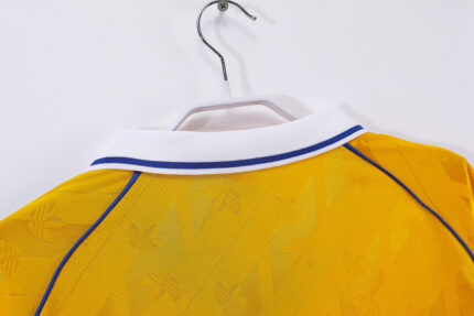 Camiseta retro Tigres UANL 1991-1992 primera equipación amarilla y azul — foto 2