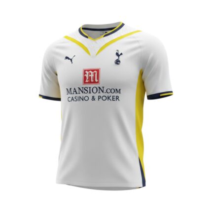 Camiseta retro Tottenham Hotspur 2009/10 primera equipación — vista frontal en maniquí