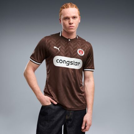 Camiseta de la primera equipación del St. Pauli para la temporada 26/27. Modelo oficial para adulto.
