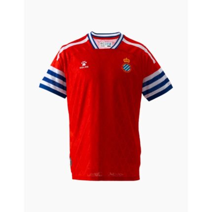 Camiseta visitante del RCD Espanyol 26/27. Segunda equipación oficial del club perico para la temporada 2026-2027.