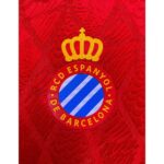 Camiseta visitante del RCD Espanyol 26/27. Segunda equipación oficial del club perico para la temporada 2026-2027.