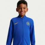 Chándal de fútbol oficial del Chelsea para niño, temporada 2026/27. Conjunto de chaqueta y pantalón para los jóvenes fans.