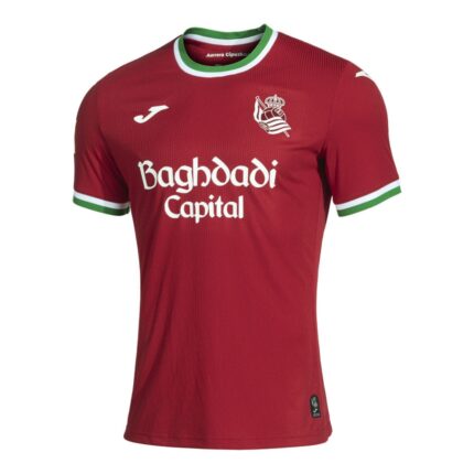 Tercera equipación oficial de la Real Sociedad para niños, temporada 2026/27. Camiseta de fútbol para los más pequeños.