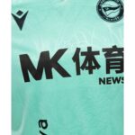 Camiseta de fútbol alternativa del Deportivo Alavés para la temporada 26/27. Segunda equipación oficial para adulto del Glorioso.