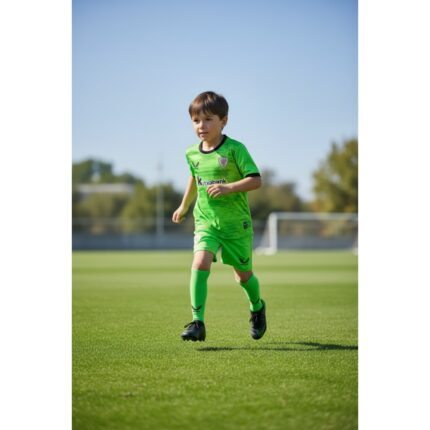 Camiseta de portero visitante para niños del Athletic Club de Bilbao para la temporada 2026-2027.