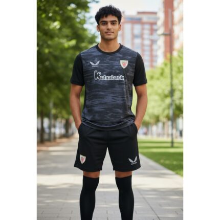 Camiseta de portero del Athletic Club de Bilbao para la temporada 2026-2027. Equipación oficial de guardameta para adulto.