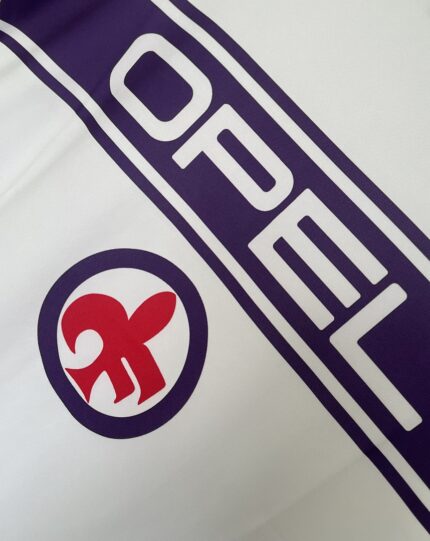 Camiseta retro Fiorentina 1983/85 segunda equipación blanca y morada — foto 2