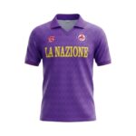 Camiseta retro Fiorentina 1989/90 primera equipación — vista frontal en maniquí