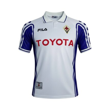 Camiseta retro Fiorentina 1999/00 segunda equipación — vista frontal en maniquí