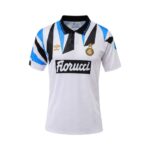 Camiseta retro Inter de Milán 1992/93 segunda equipación — vista frontal en maniquí