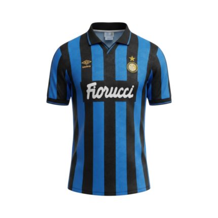Camiseta retro Inter de Milán 1992/94 primera equipación — vista frontal en maniquí