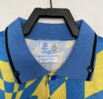 Camiseta retro del Inter de Milán 1992/94, tercera equipación, color amarillo y azul. — foto 5