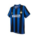 Camiseta retro Inter de Milán 1995/96 Primera Equipación — vista frontal en maniquí