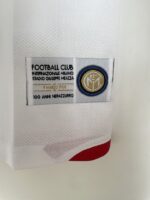 Camiseta retro Inter de Milán 2007/08 segunda equipación blanca con cruz roja — foto 4