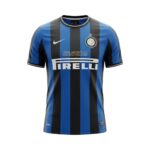 Camiseta retro Inter de Milán 2009/10 primera equipación — vista frontal en maniquí