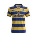 Camiseta retro Parma 1998/99 Primera Equipación — vista frontal en maniquí