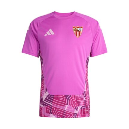 Camiseta de portero del Sevilla FC para la temporada 2026/2027. Vista frontal de la equipación oficial de guardameta.