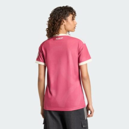 Camiseta alternativa de mujer del Real Madrid para la temporada 26/27. Tercera equipación oficial para aficionadas.