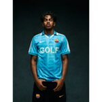 Camiseta de fútbol del FC Barcelona en colaboración con Golf Wang. Equipación edición especial para adulto.