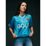Camiseta de fútbol del FC Barcelona en colaboración con Golf Wang. Equipación edición especial para adulto.