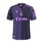 Camiseta de fútbol del Ceuta, segunda equipación visitante para la temporada 26/27. Ropa oficial del AD Ceuta FC.