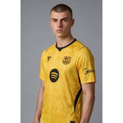 Camiseta de portero del FC Barcelona para la temporada 2026/2027. Equipación oficial de guardameta para adulto.